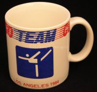 1984 US Olympics LOS ANGELES Figure Skating Coffee Mug